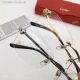 Replica Panthere de Cartier Eyeglasses CT0148O Rimless Gold leg (5)_th.jpg